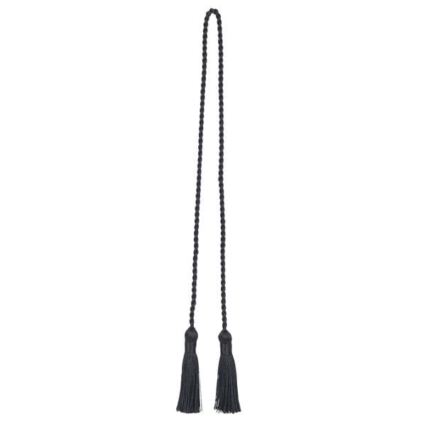 Abraçadeira de Cortina Montreal Preto 80cm Marbella
