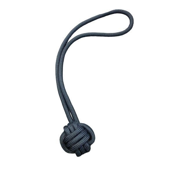 Abraçadeira para Cortina Preta Corda Náutica 45cm Luba
