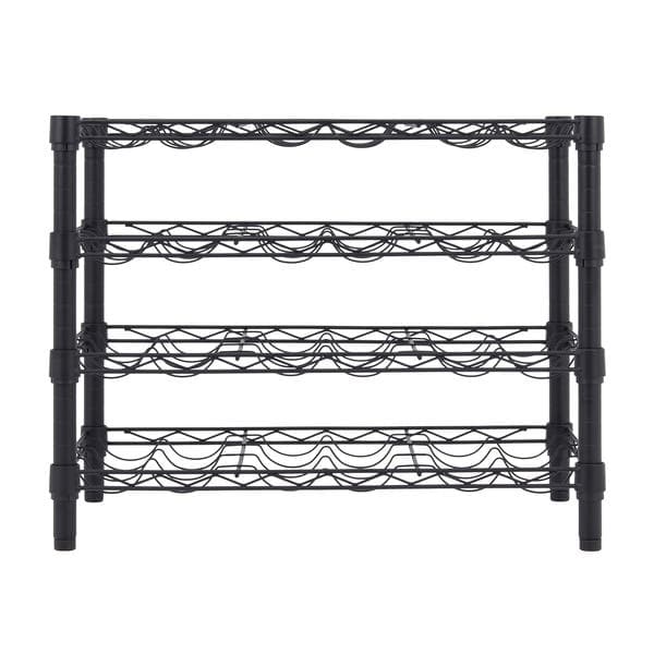Adega de Vinho Metal Preto Spaceo