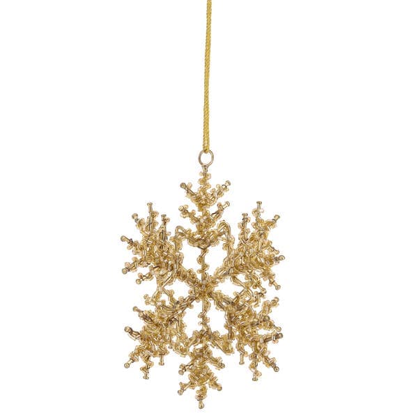 Adorno De Natal Plástico Dourado Cromus 12,5x11cm