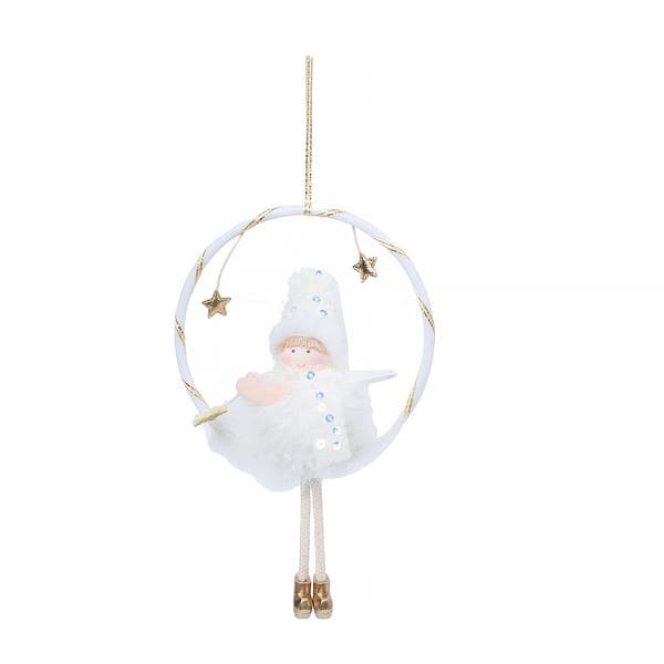 Adorno De Natal Plástico Multicolorido Cromus 22x14,5cm