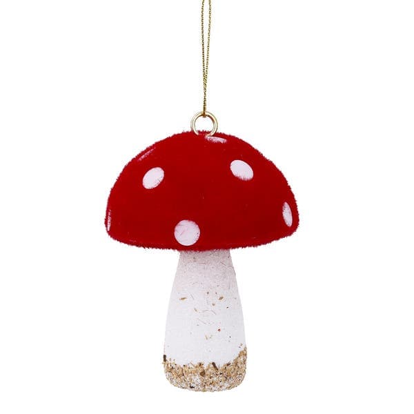 Adorno De Natal Resina Vermelho Cromus 12x7cm