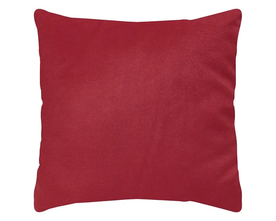 Almofada Decorativa Suede - Vermelho