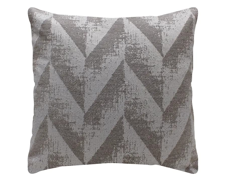 Almofada Jacquard - Zig Zag Cinza