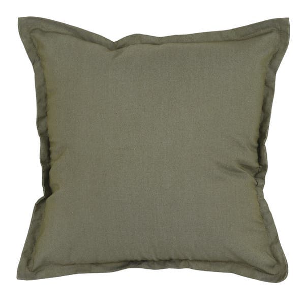 Almofada Quadrado Shine Tecido Verde 50x50 cm