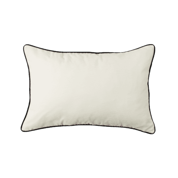 Almofada Retangular Alaro Poliéster Bege 40x60cm Inspire