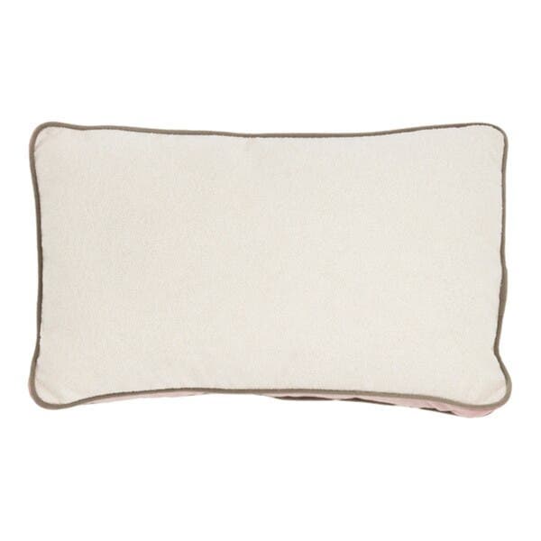 Almofada Retangular Carmel Rosa 30x50cm