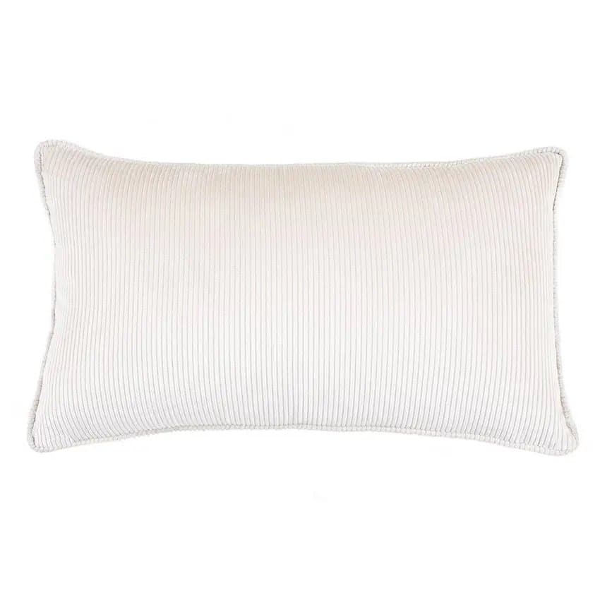Almofada Velutto Buddemeyer Luxus Bege Platina 30 x 50 cm