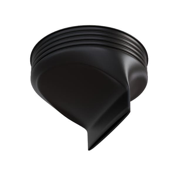 Antiespuma Para Ralo 100mm Preto Estrela
