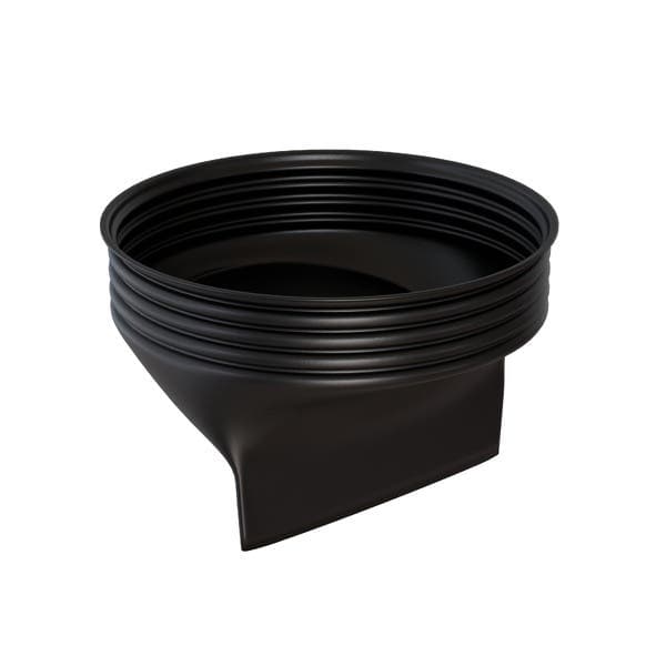 Antiespuma Para Ralo 150mm Preto Estrela