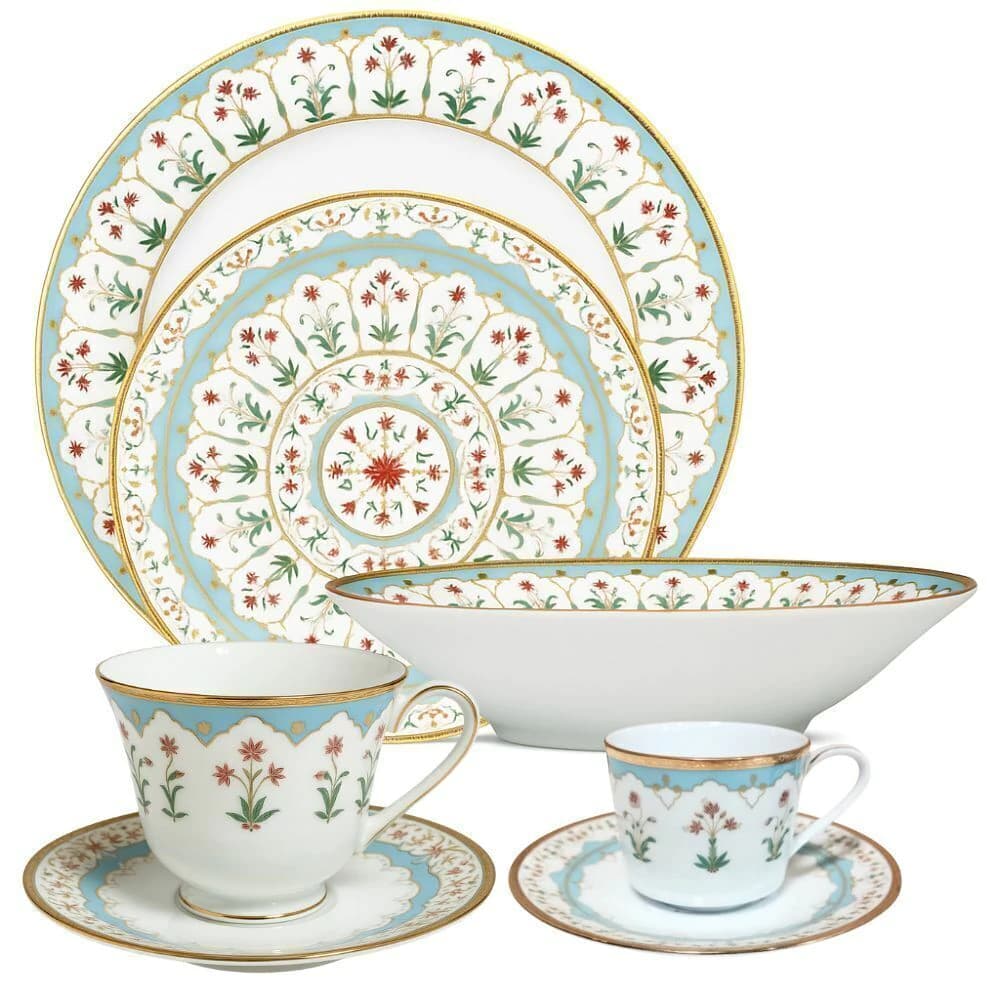 Aparelho de Jantar de Porcelana Noritake Royal Blossom 30pçs