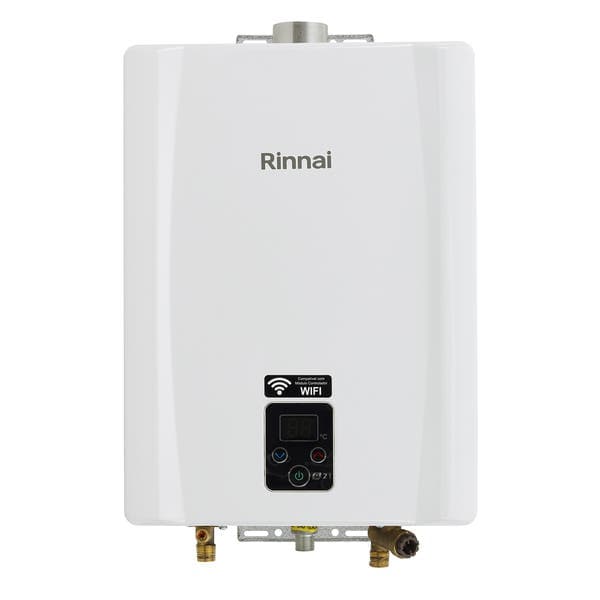 Aquecedor de Água a Gás Rinnai 21L/min GLP Branco Digital E21