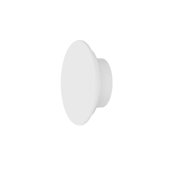 Arandela de Efeito IP20 Luz Amarela Disco Branca