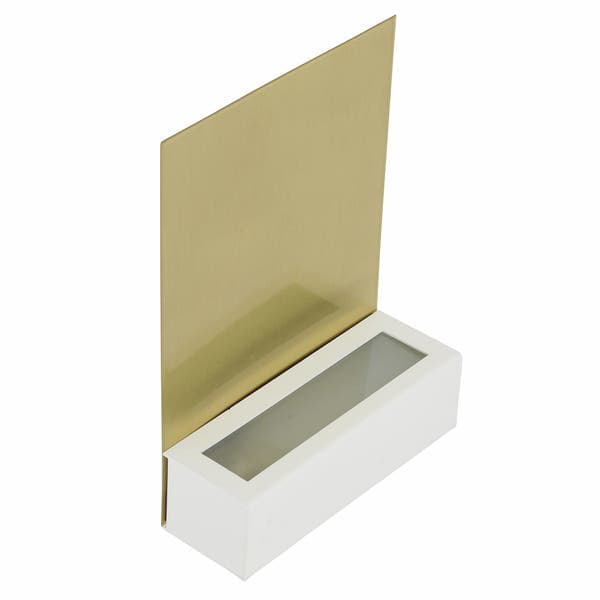 Arandela Externa Bivolt Branca IP65 Blumenau Iluminação