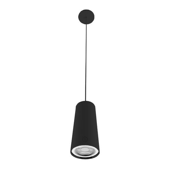 Arandela Multiuso IP20 Luz 3 em 1 USB Preta