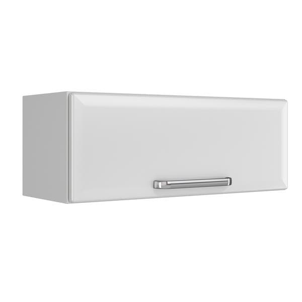 Armário Aéreo 26x70x28cm Aço Branco Neve Luce Itatiaia