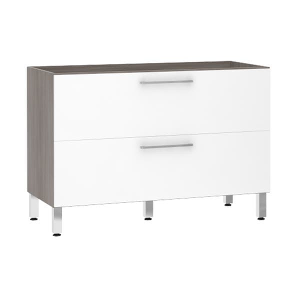 Balcão de Cozinha Misto 53x82,5x53cm Branco Prime Luciane