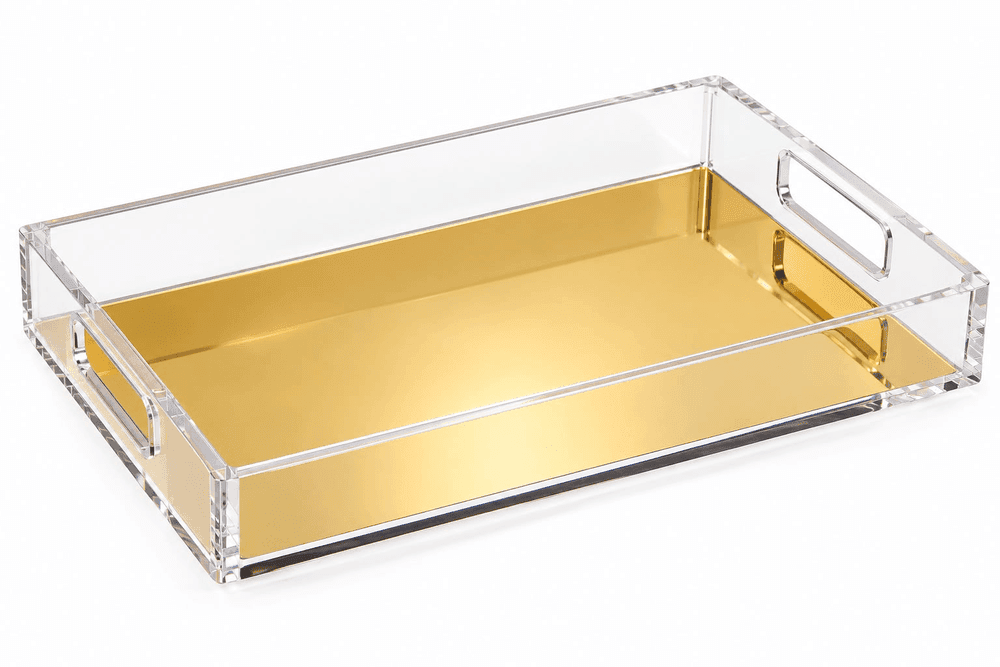 Bandeja Decor Acrilico Dour 33 X 23 X 4,5cm