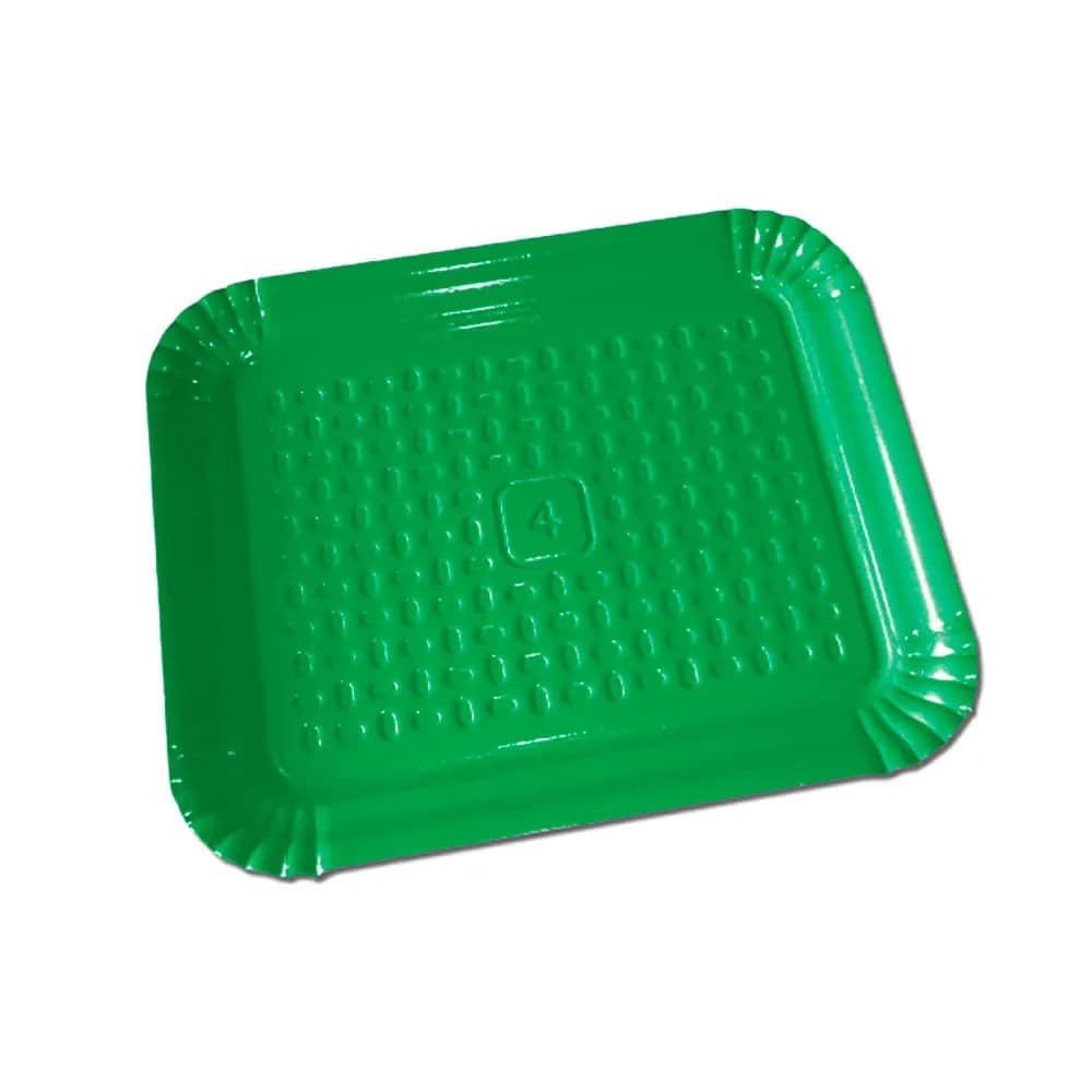 Bandeja Laminada B03 27x22cm Verde - Ultrafest