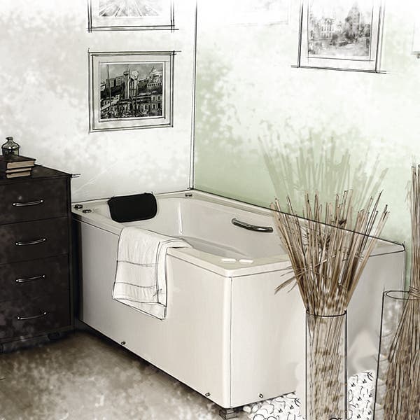 Banheira de Hidromassagem Florença 150x85x45 Mondialle