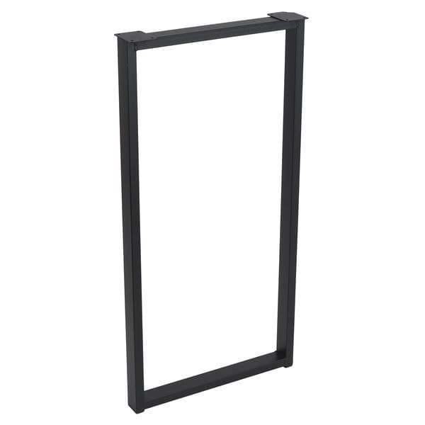 Base para Aparador de Aço Preto 75cm Maxeb