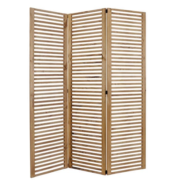 Biombo Ripado Pinus Tingido 1,50x1,80m Settis