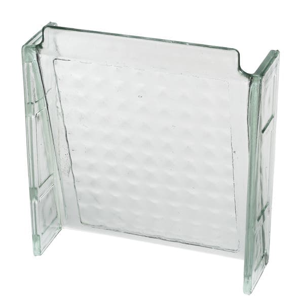 Bloco de Vidro Veneziana Quadrado 20x20x0,6cm Ibravir