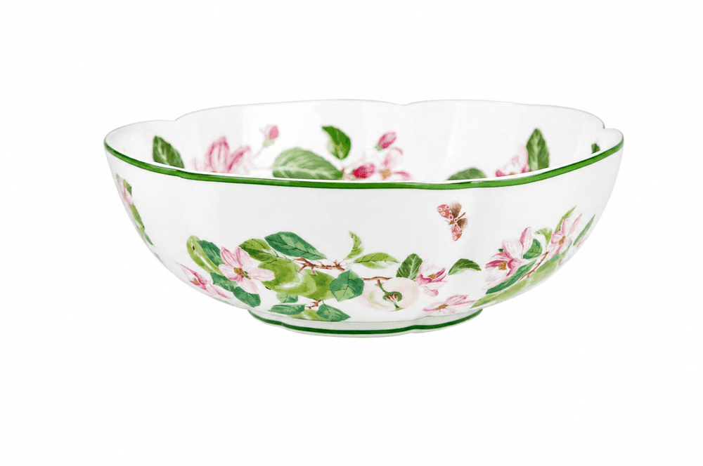 Bowl Floral Horticcol Green 16,5cm