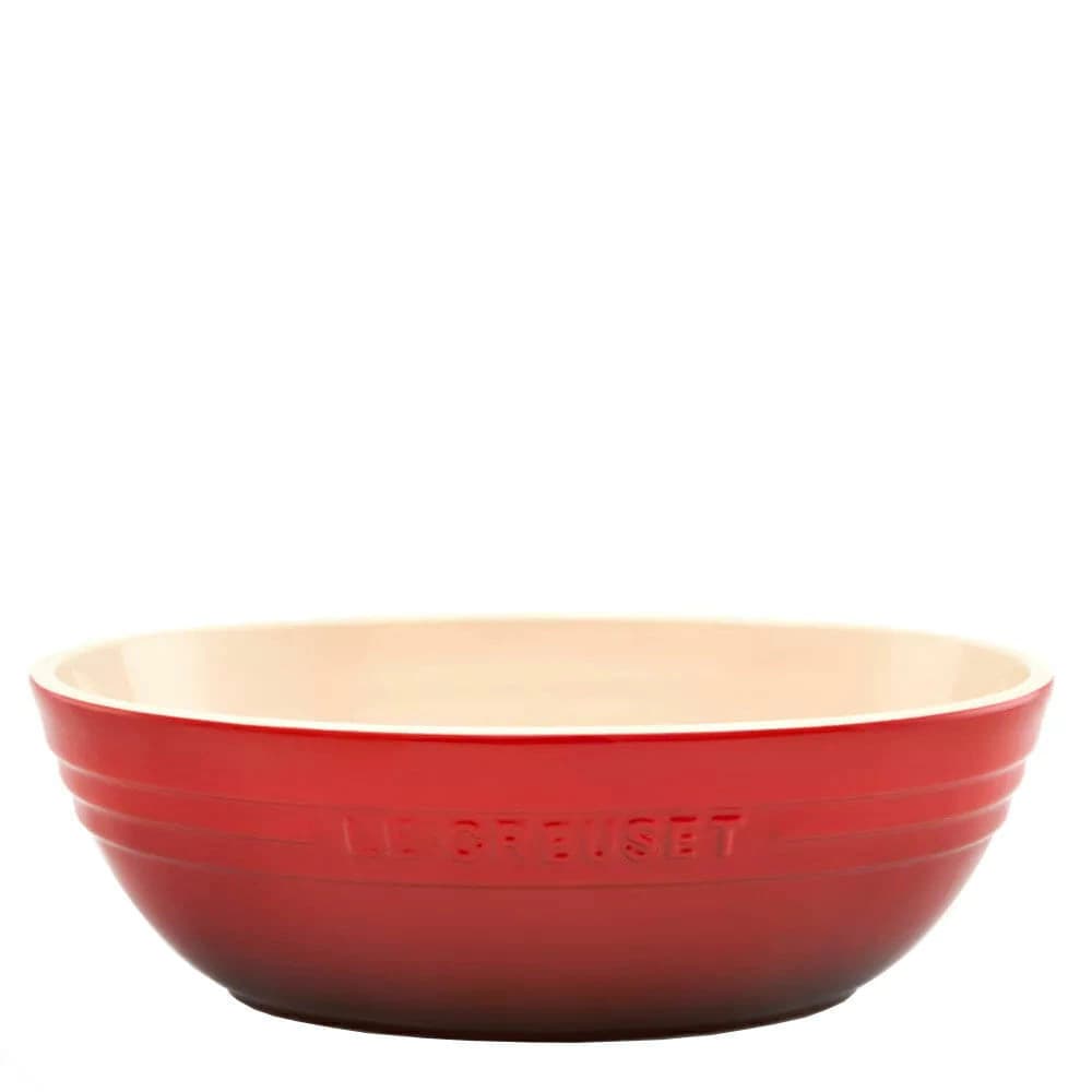 Bowl para Massa de Cerâmica Le Creuset Vermelho 30x24x9CM