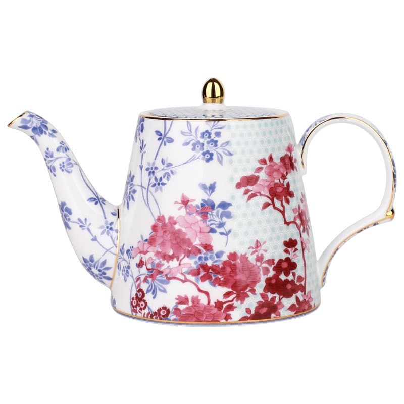 Bule com Infusor Regency Damask 500ml - Tea Delight