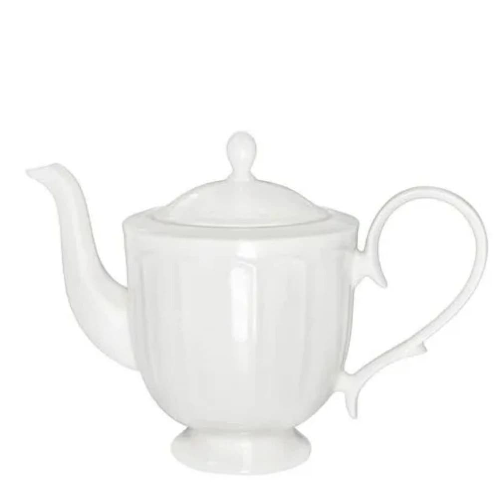 Bule de Chá de Porcelana Retro Ritz 900ml