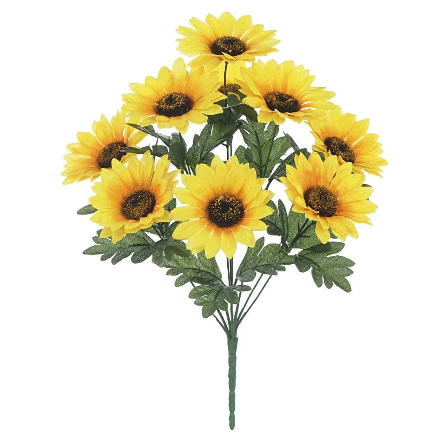Buquê de Girassol Artificial 42cm Amarelo - Florarte