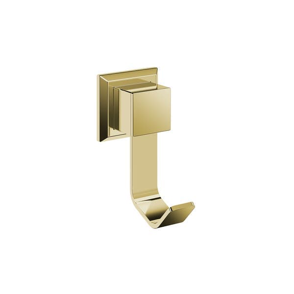 Cabide para Banheiro 1 Gancho Aço Inox Dourado Gold Ducon Metais