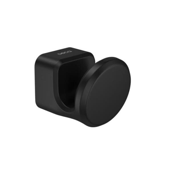 Cabideiro de Metal 5x5x5,6cm Preto Deca