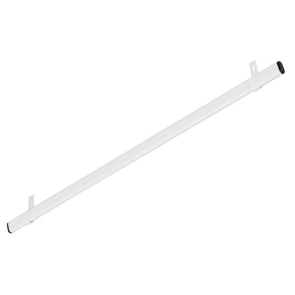 Cabideiro para Closet Aramado em Aço Branco 80x8cm Ordenare