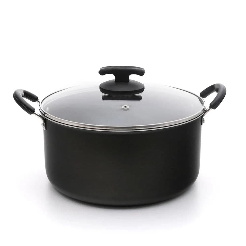 Caçarola Funda Gourmet 26cm Preta - Meridional