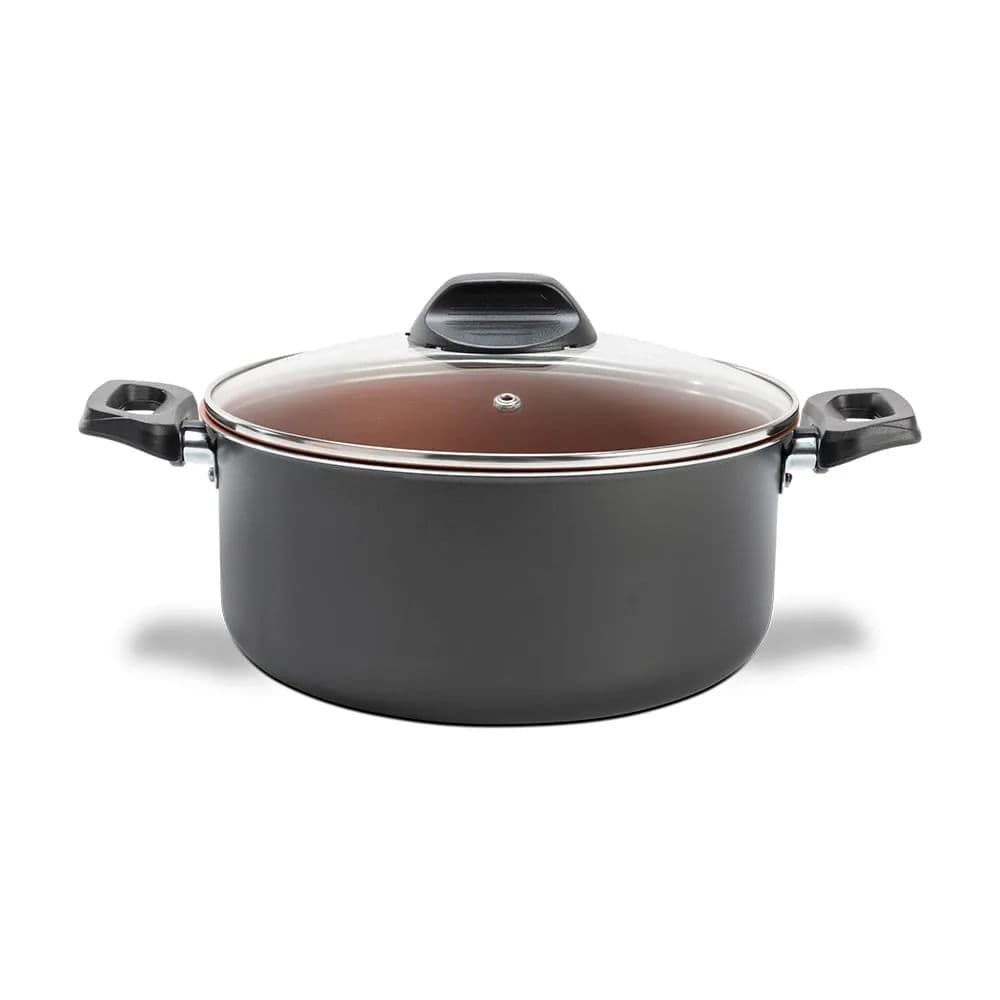 Caçarola Topazio 20cm Cinza Range - Brinox