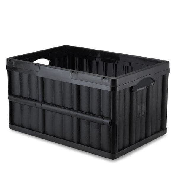 Caixa Organizadora Dobrável Plástico Preto 30x63x52,7cm Arthi