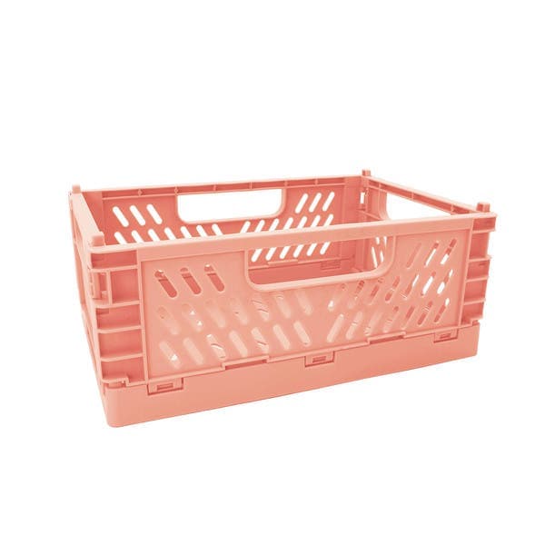 Caixa Organizadora Plástico Terracota 20,3x12 cm Oikos