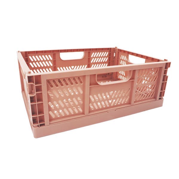 Caixa Organizadora Plástico Terracota 30x14,5 cm Oikos