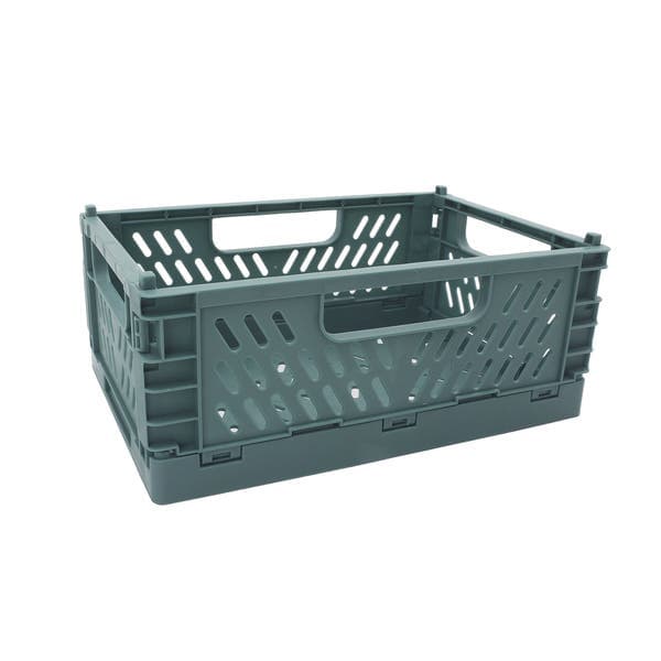 Caixa Organizadora Plástico Verde 20,3x12 cm Oikos