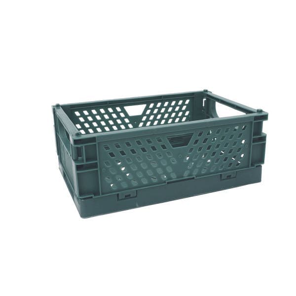 Caixa Organizadora Plástico Verde 5x9x10 cm Oikos