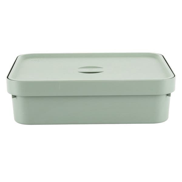 Caixa Organizadora Plástico Verde Nordi 13x35,5 cm Ou