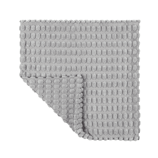Capa de Almofada Quadrado Golfy Tecido Cinza Escuro 45x45 cm