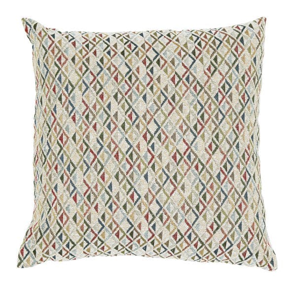 Capa de Almofada Quadrado Losango Tecido Color 43x43 cm
