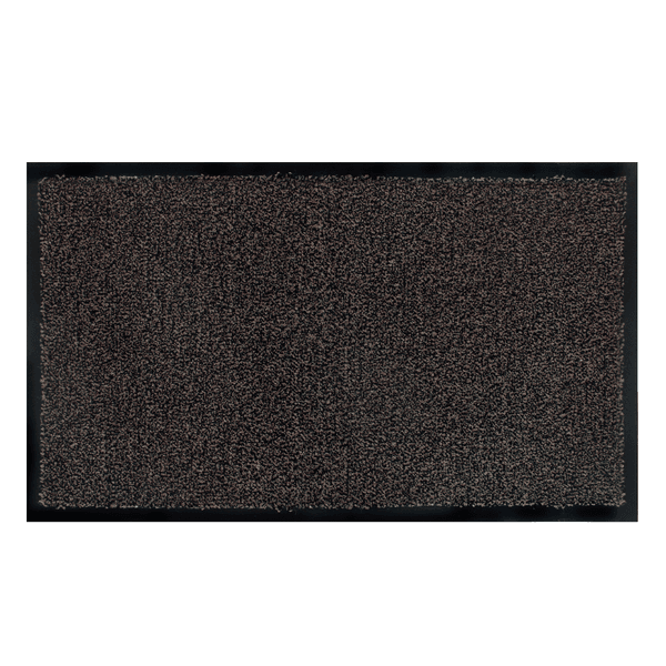 Capacho Antiderrapante Retangular 60x90 Inspire Gabriel Marrom