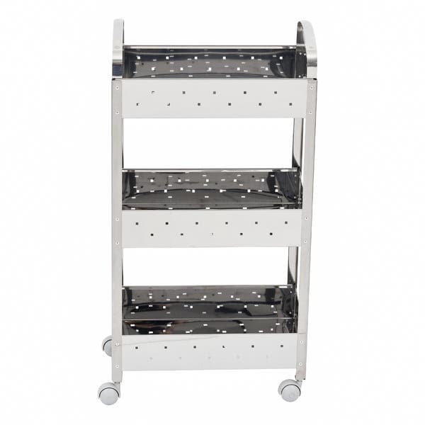 Carrinho Modular 77x28x40cm Prata Brinox