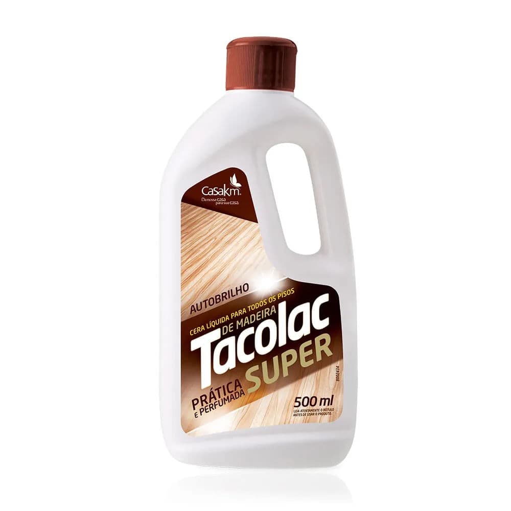 Cera Liquída Pisos Madeira 500mL - Casakm