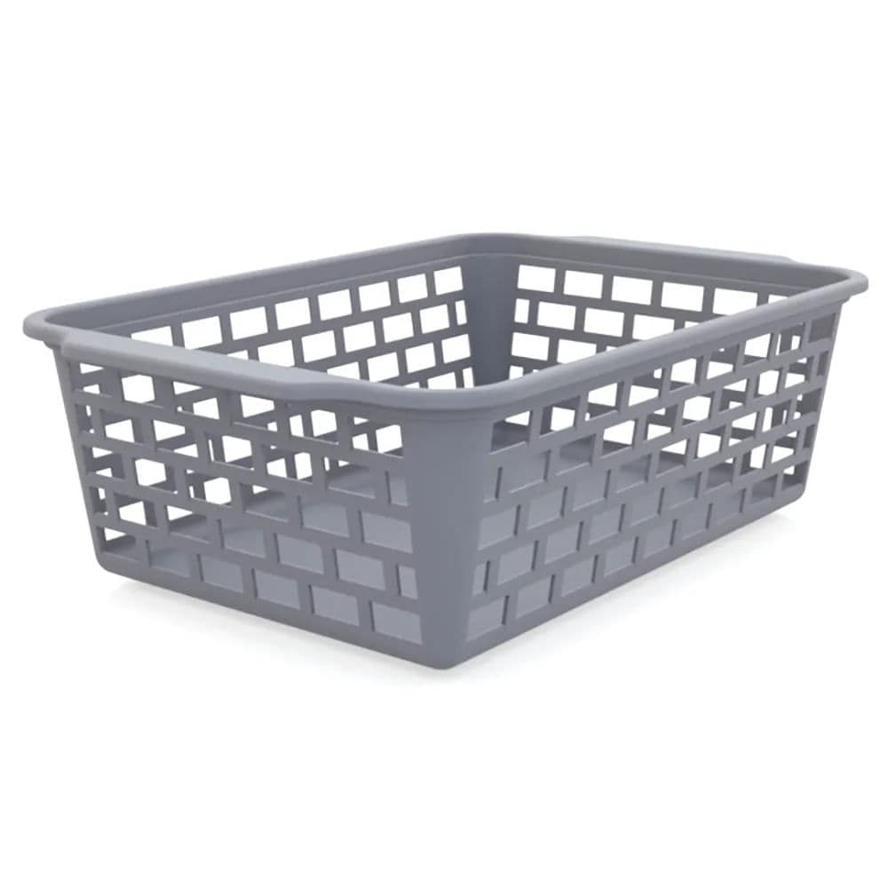 Cesta Organizadora New 29,5cm Cinza - Utility
