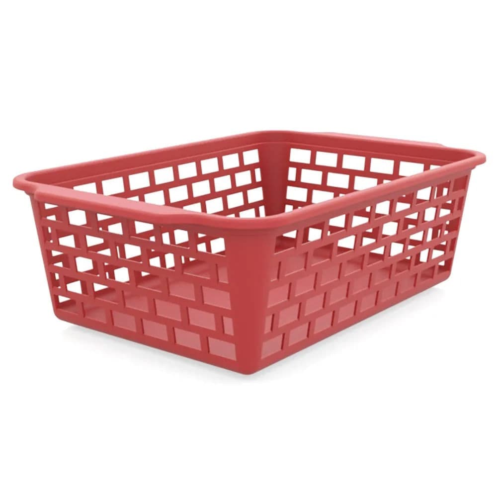 Cesta Organizadora New 29,5cm Vermelha - Utility